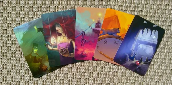 Cards from Mysterium